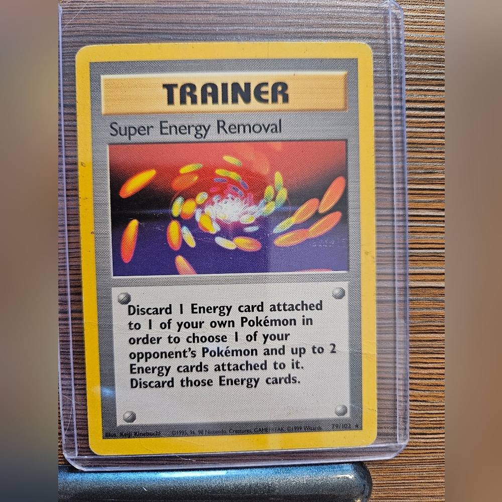 Pokemon Trainer Card - Super Energy Removal